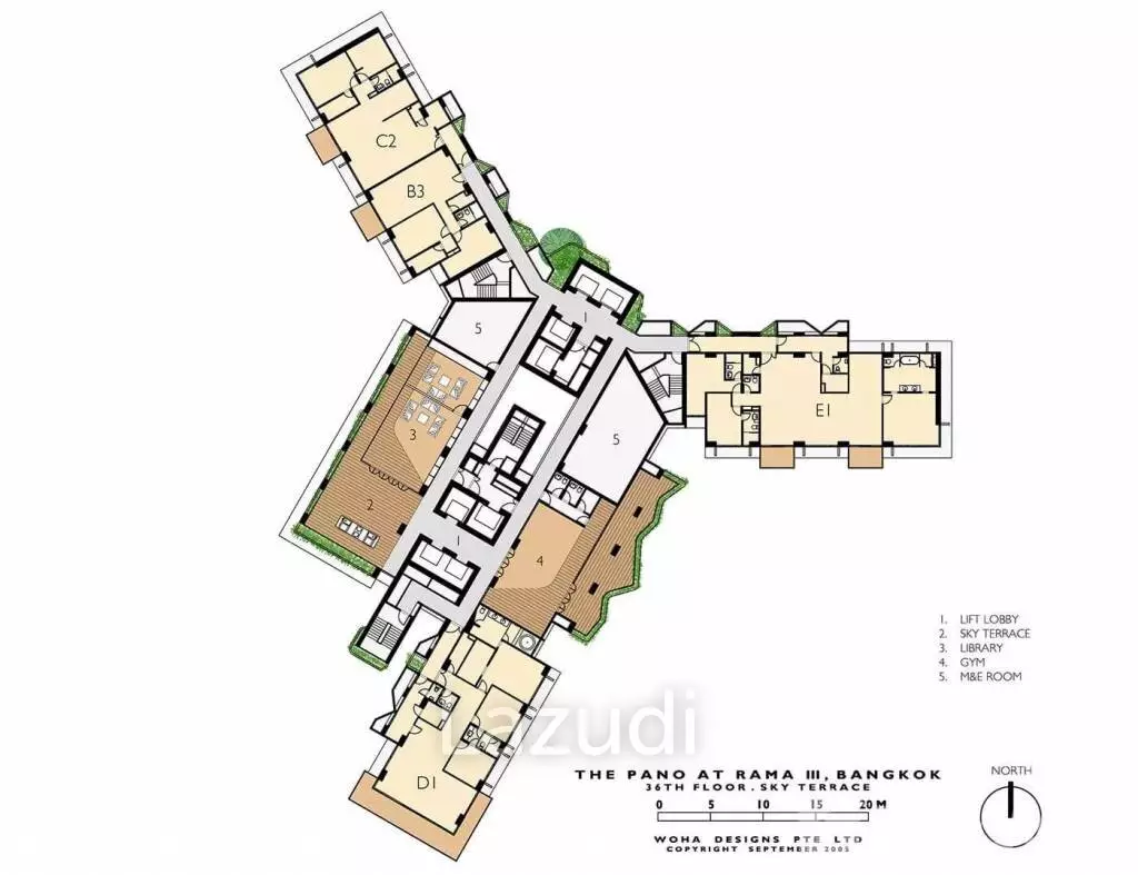 3 Bedrooms 5 Bathrooms 243 SQ.M The Pano