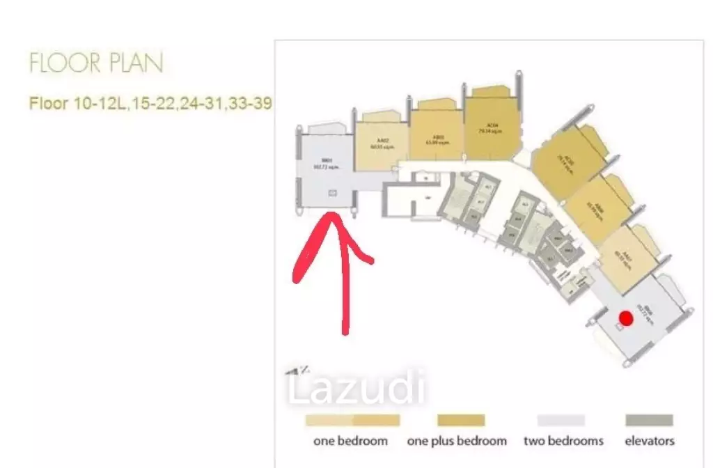 2 Bed 102 SQ.M Magnolias Waterfront Residences