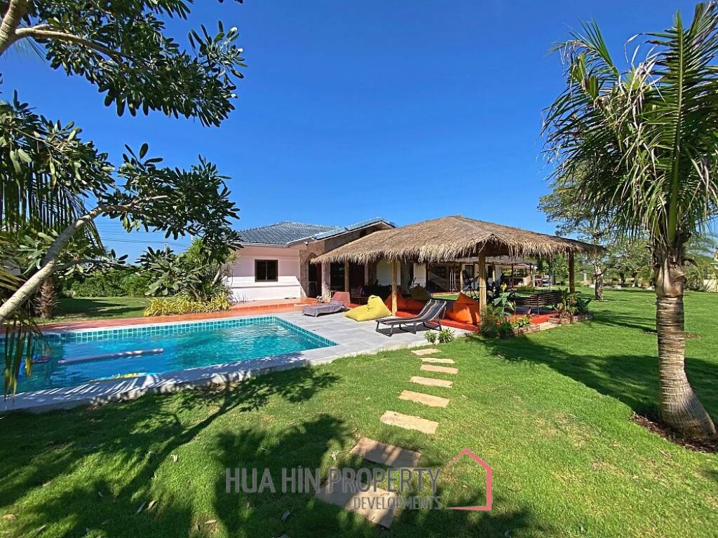 4 Bed Farm House For Sale With Guest House 6 Rai Land and Fishing Lake