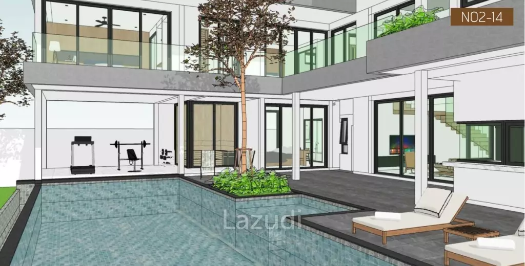 4 Bed 6 Bath 779.69 SQ.M. Baan Nalin