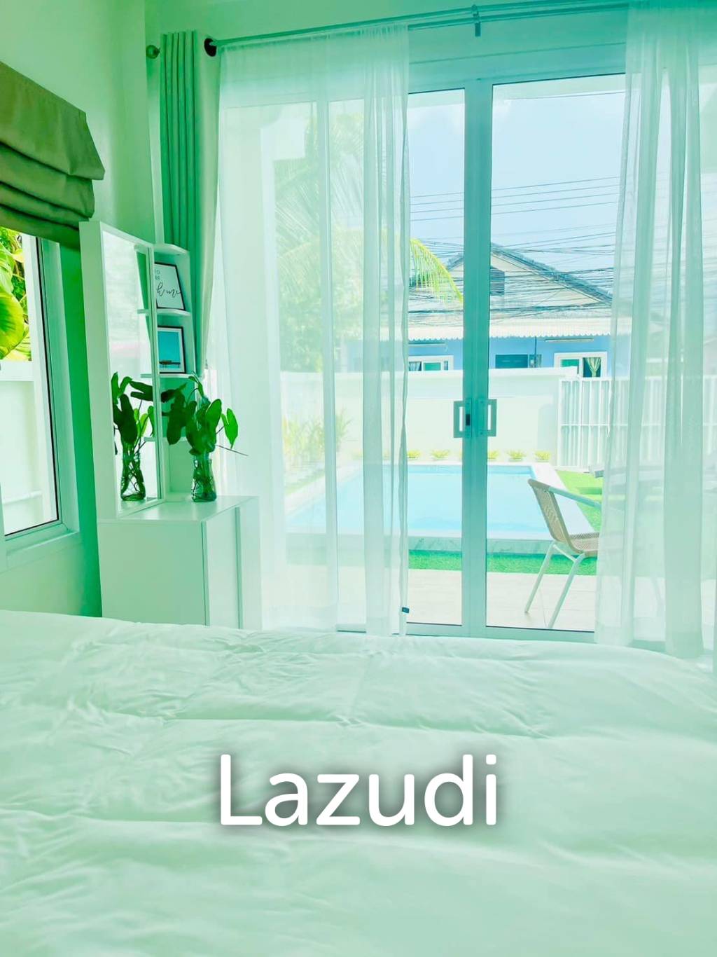 White Concept Style 2 Bedroom Villa For Rent 2 Mins From Kamala Beach