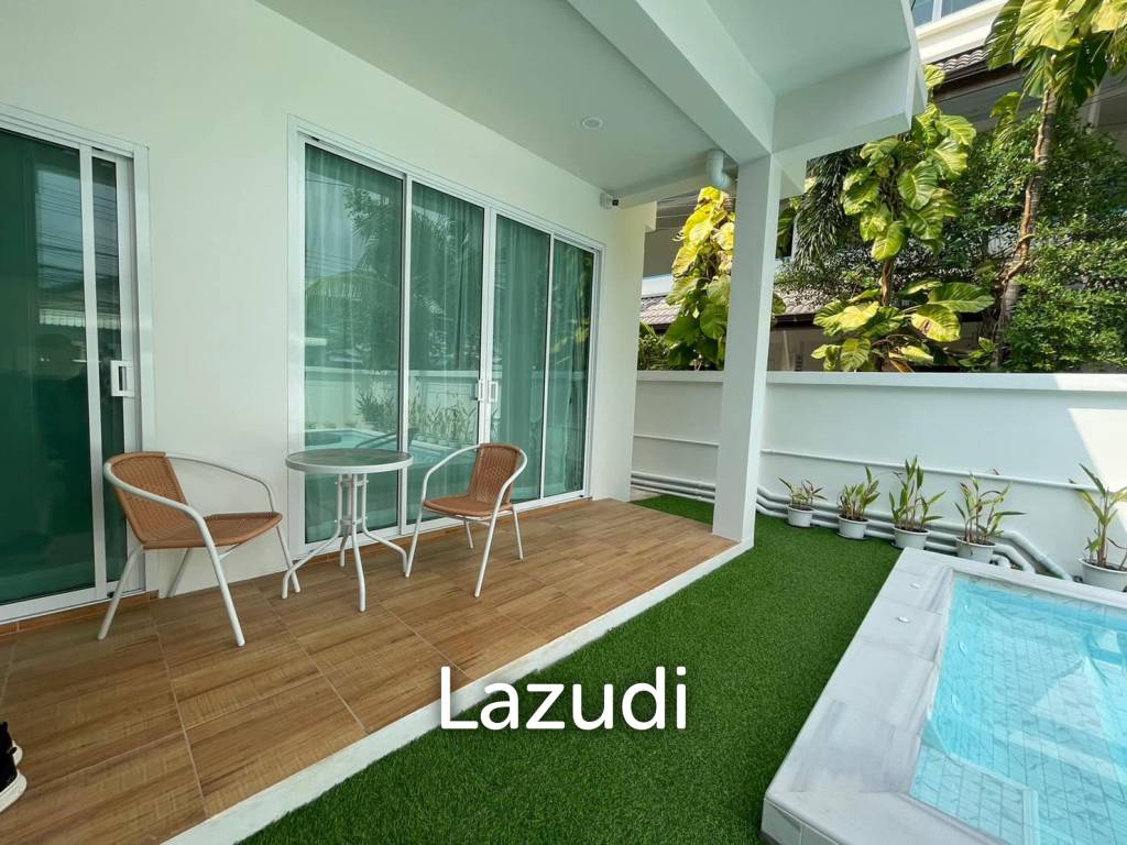 White Concept Style 2 Bedroom Villa For Rent 2 Mins From Kamala Beach