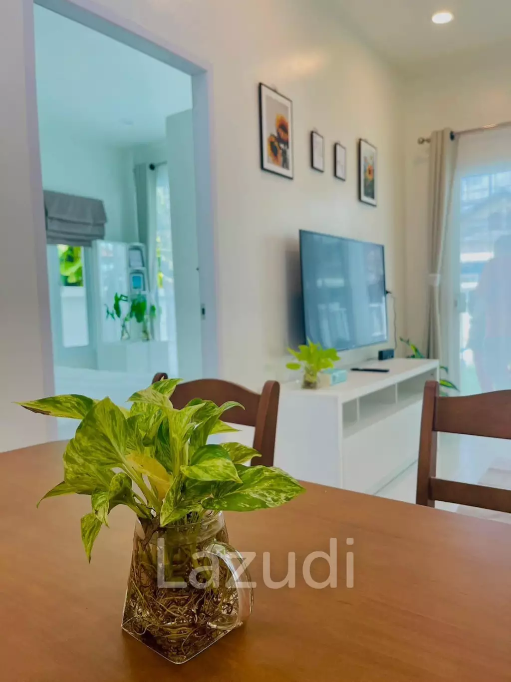 White Concept Style 2 Bedroom Villa For Rent 2 Mins From Kamala Beach