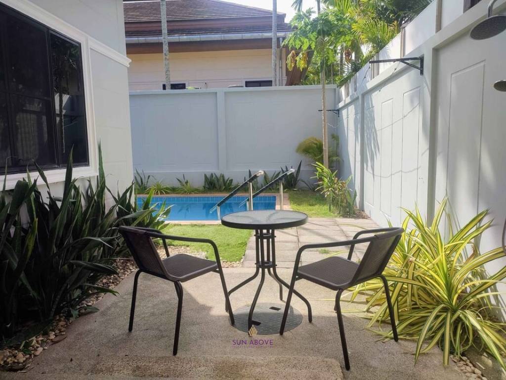 3 Bed 2 Bath Villa For Rent In Chalong