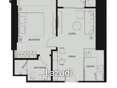 1 Bed 1 Bath 47.40 SQ.M Wan Vayla Na Chaophraya