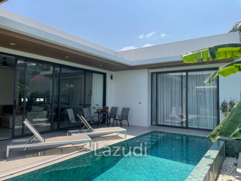 Modern 2 bed Pool Villa Located in Bophut