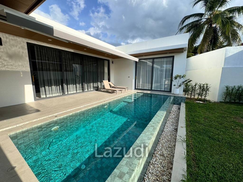 Modern 2 bed Pool Villa Located in Bophut