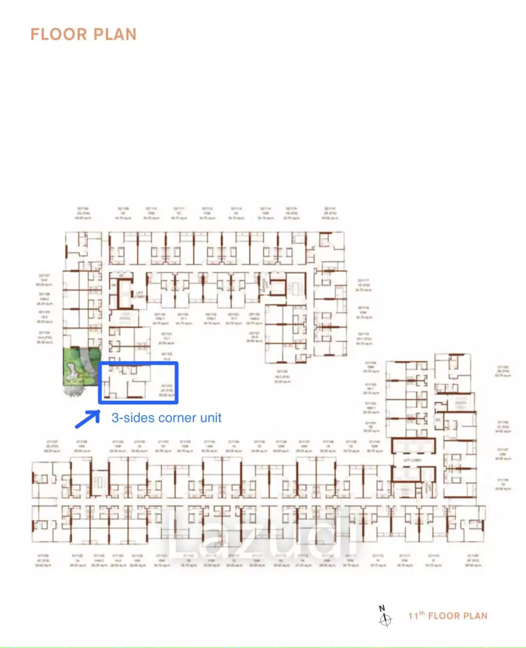 2 Bedroom 1 Bathroom 51 SQ.M XT Huaykwang
