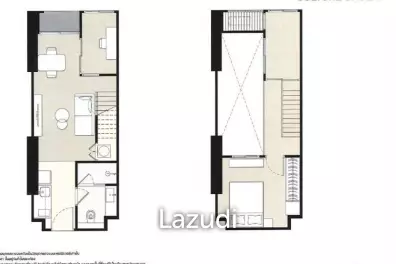 2 Bed 1 Bath 51 SQ.M at Culture Chula