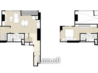 2 Bed  2 Bath 69 SQ.M Culture Chula