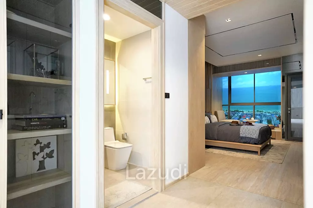 Studio 1 Bath 29.90 SQ.M Skypark Lucean Jomtien Pattaya Phase 1