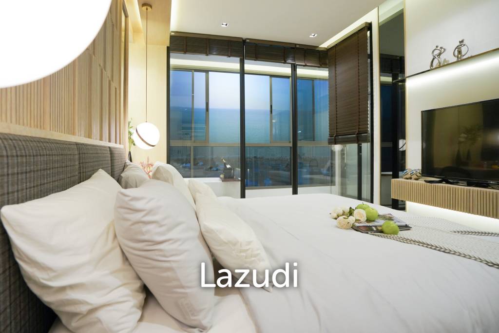 1 Bed 1 Bath 40.84 SQ.M Skypark Lucean Jomtien Pattaya Phase 1