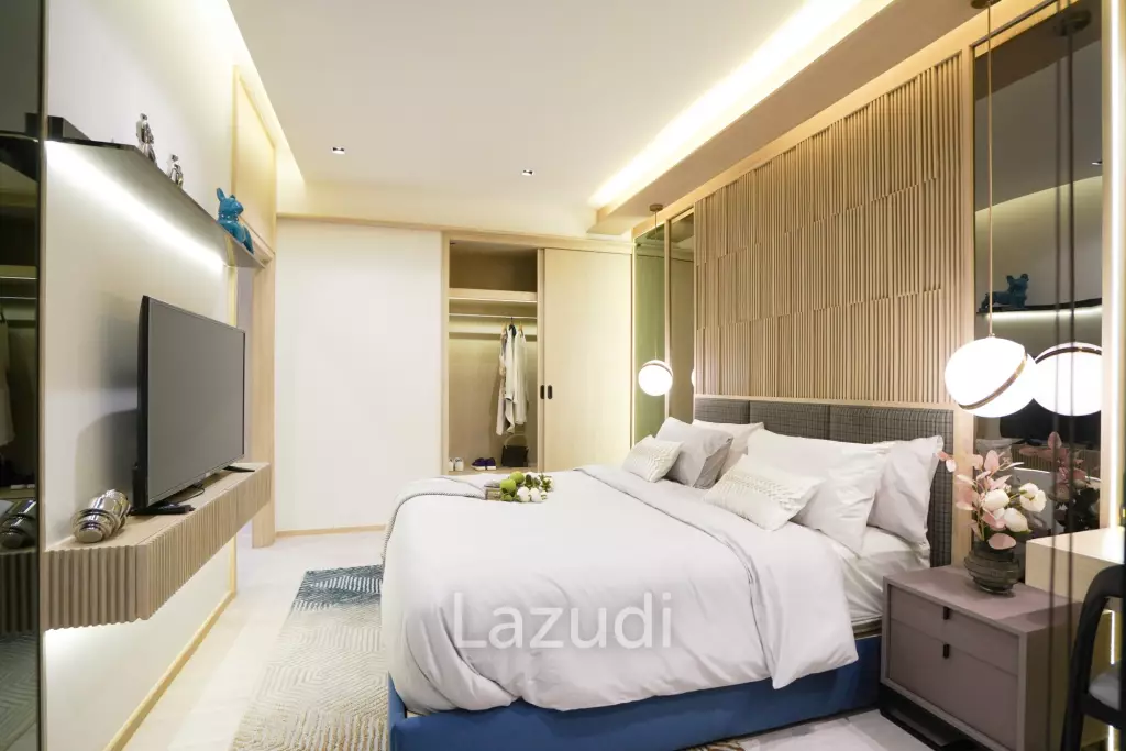 1 Bed 1 Bath 40.84 SQ.M Skypark Lucean Jomtien Pattaya Phase 1