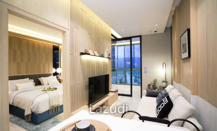 1 Bed 1 Bath 40.84 SQ.M Skypark Lucean Jomtien Pattaya Phase 1