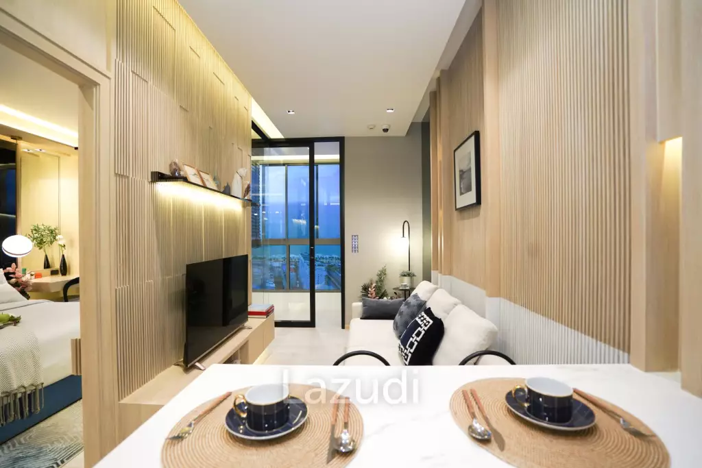 1 Bed 1 Bath 40.84 SQ.M Skypark Lucean Jomtien Pattaya Phase 1