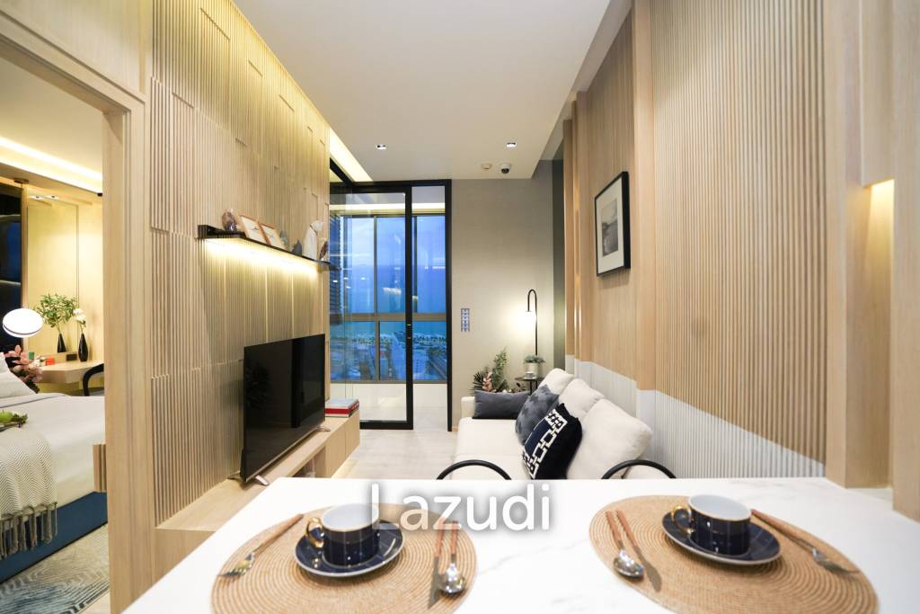 1 Bed 1 Bath 40.84 SQ.M Skypark Lucean Jomtien Pattaya Phase 1