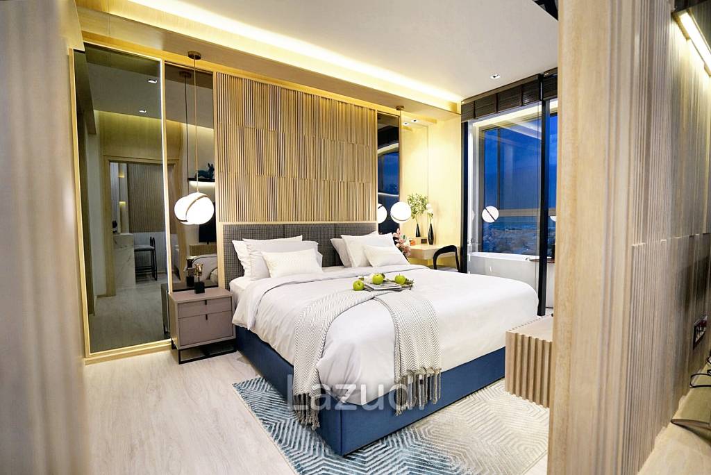 1 Bed 1 Bath 40.84 SQ.M Skypark Lucean Jomtien Pattaya Phase 1