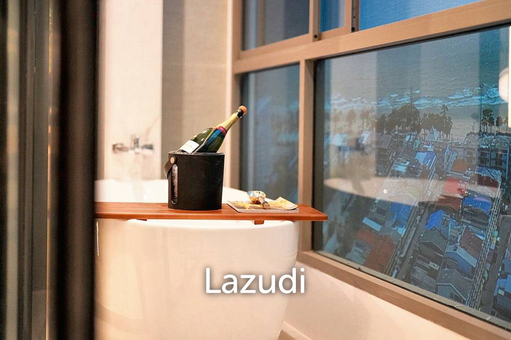 1 Bed 1 Bath 40.84 SQ.M Skypark Lucean Jomtien Pattaya Phase 1