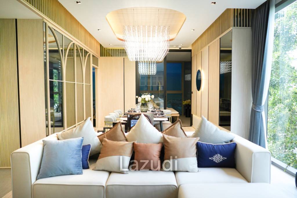 2 Bed 2 Bath 86.05 SQ.M Skypark Lucean Jomtien Pattaya Phase 1