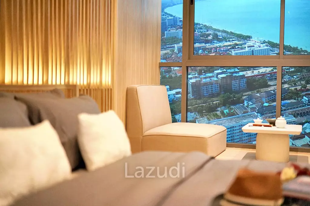 Studio 1 Bath 32.9 SQ.M Skypark Lucean Jomtien Pattaya Phase 1