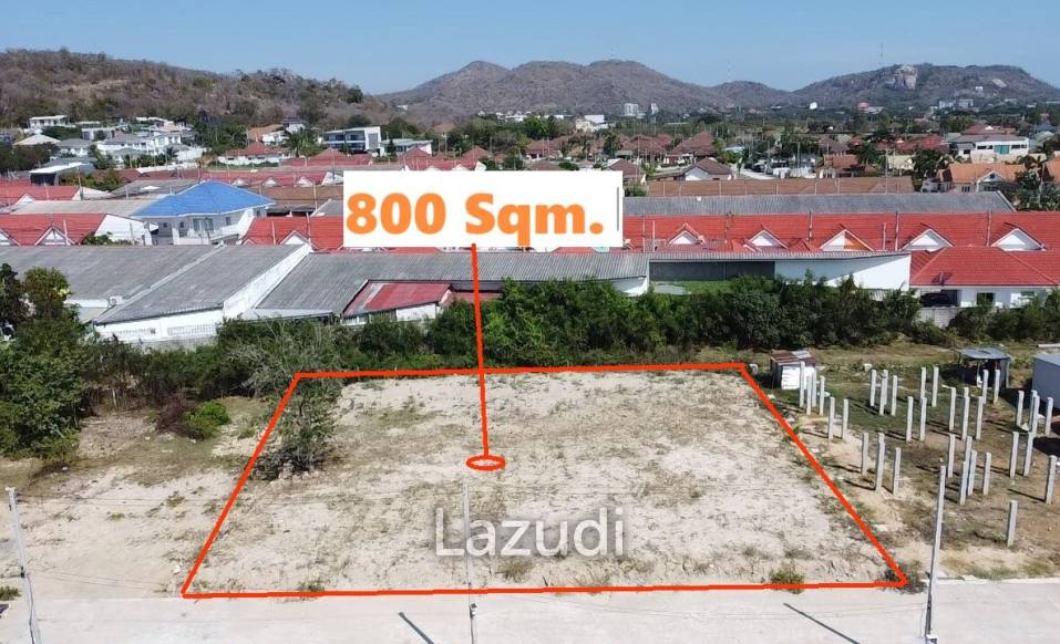 Prime Land Plot  800 Sqm For Sale On Soi 102