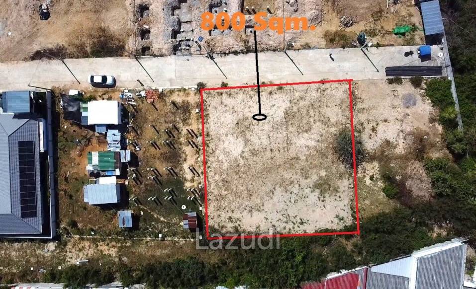 Prime Land Plot  800 Sqm For Sale On Soi 102
