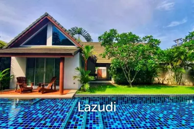 2 bed  2 bath  Villa For Rent  With Massive Pool Near Chalong Pier