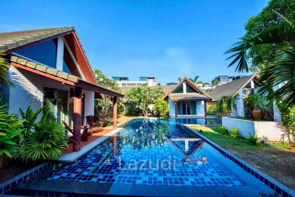 2 bed  2 bath  Villa For Rent  With Massive Pool Near Chalong Pier