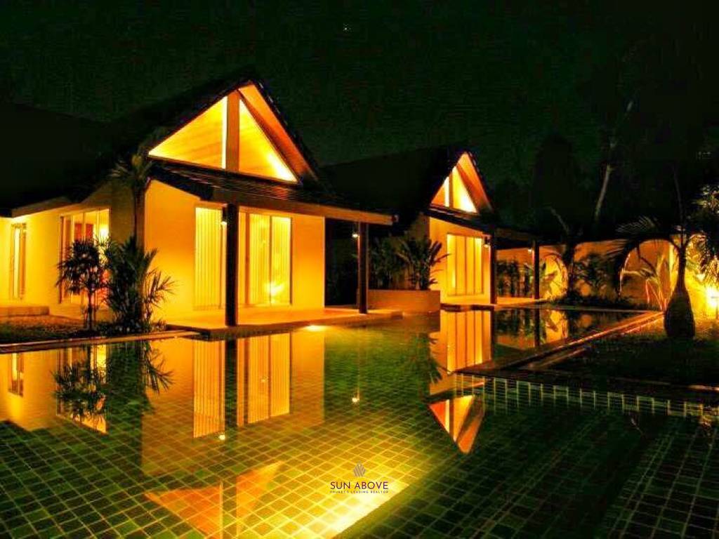 2 bed  2 bath  Villa For Rent  With Massive Pool Near Chalong Pier