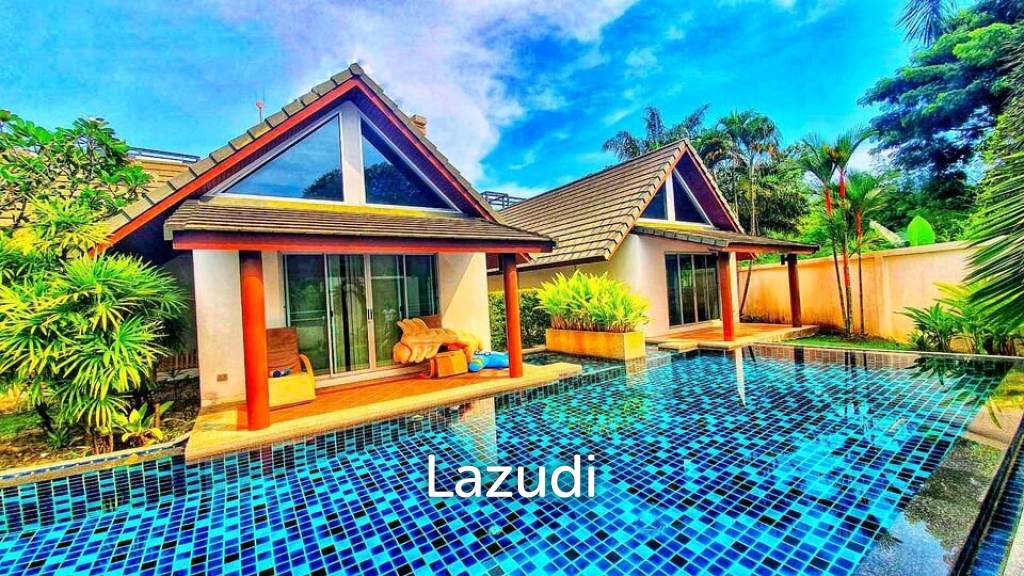 2 bed  2 bath  Villa For Rent  With Massive Pool Near Chalong Pier