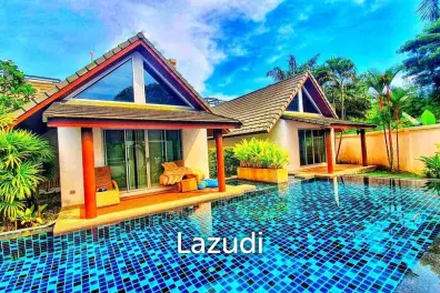 2 bed  2 bath  Villa For Rent  With Massive Pool Near Chalong Pier
