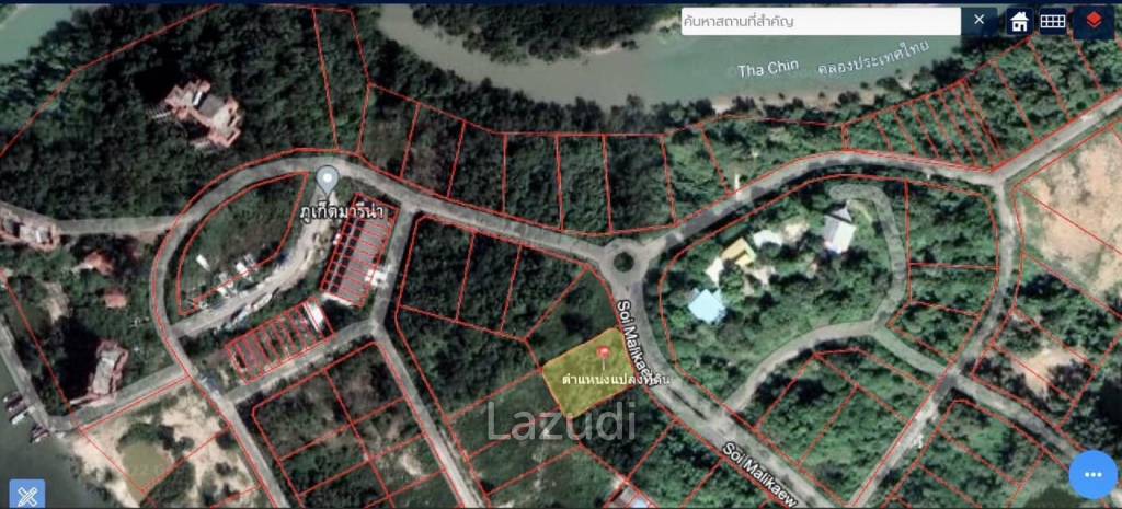 1,212.40 SQ.M. Land For Sale In Muang Phuket