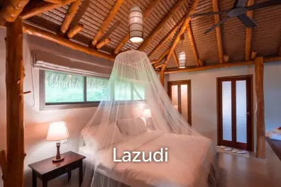 ฺBeachfront Property With 2 Bagalows In  Coconut Island For Sale