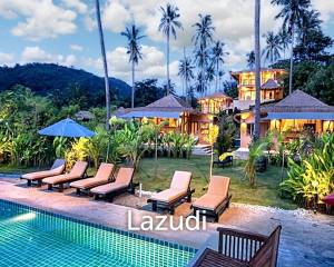 ฺBeachfront Property With 2 Bagalows In  Coconut Island For Sale