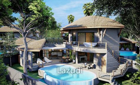 Exclusive 3-Bedroom Villa in Manna Residences, Ko Samui
