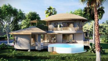 Exclusive 3-Bedroom Villa in Manna Residences, Ko Samui