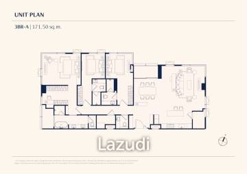 3 Bed 4 Bath 171.5 SQ.M The Residences 38