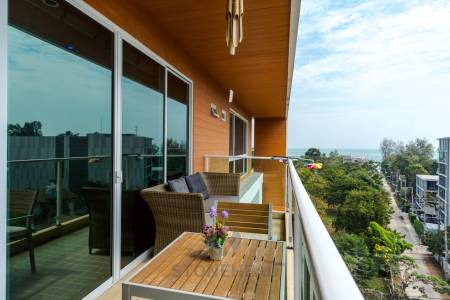 Khao Takiab: Penthouse mit 3 Schlafzimmern und atemberaubendem Meerblick