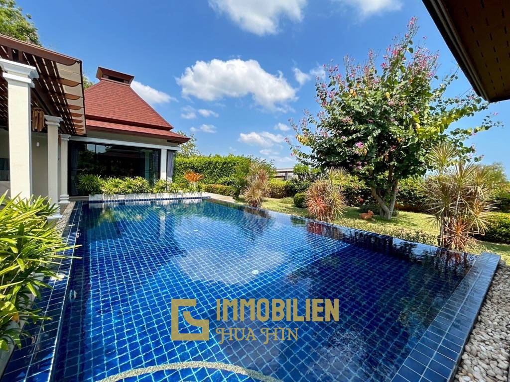 PANORAMA : 3 Bed Bali Style Pool Villa For Sale