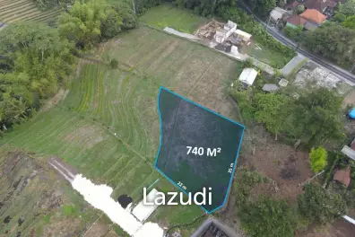 740 Sqm Land 10 Mins to Kedungu Beach