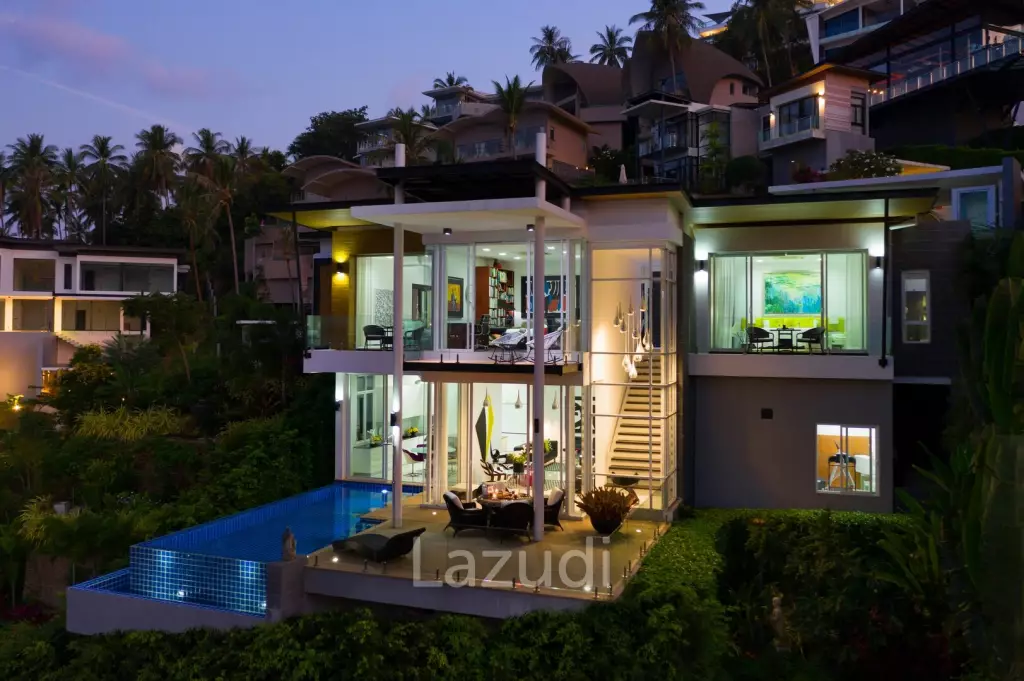 Luxury Villa in Gated Community in Chaweng Noi, Koh Samui