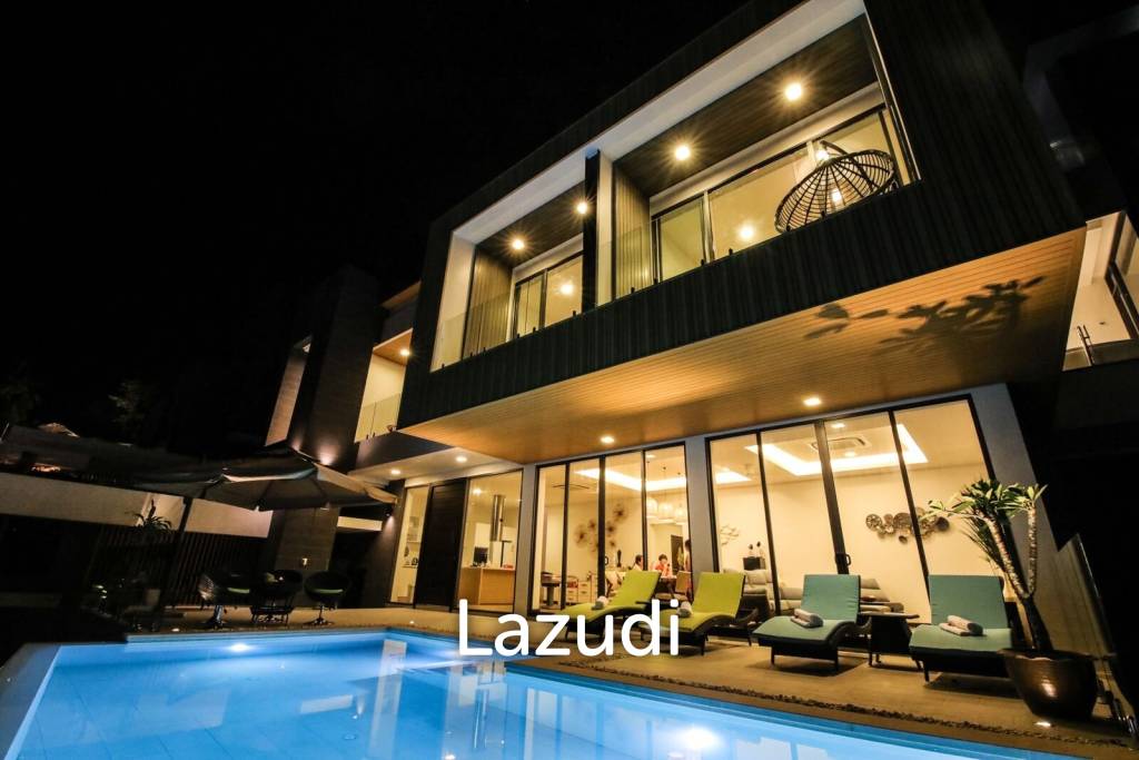 Stylish Modern Villa in Chaweng Noi, Ko Samui with Sea Views
