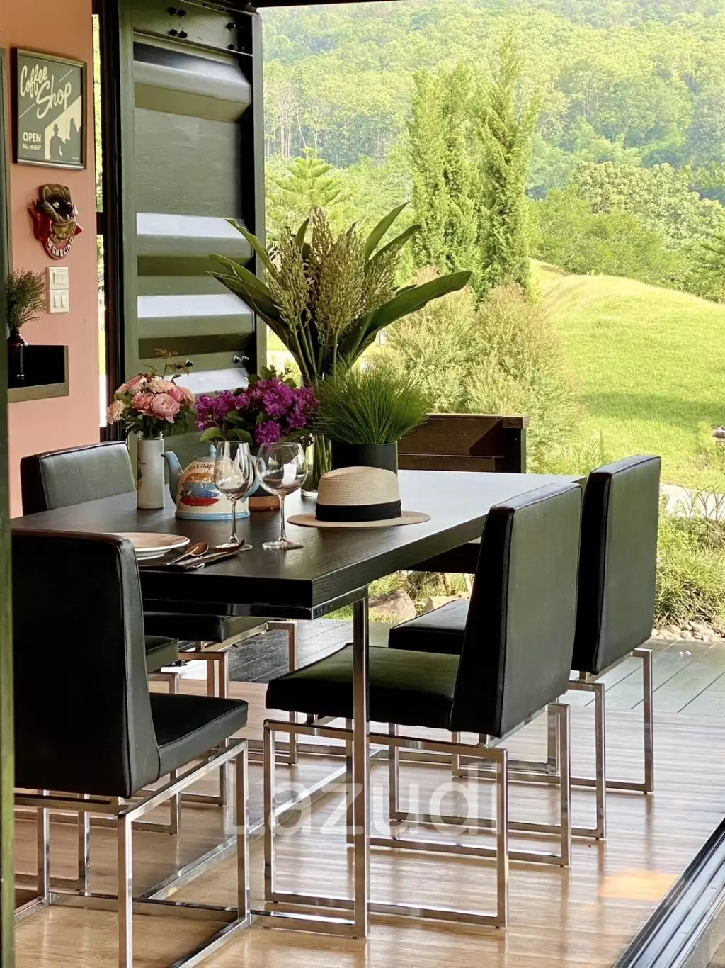 Resort Style House For Rent Close To Stream in Mae Rim