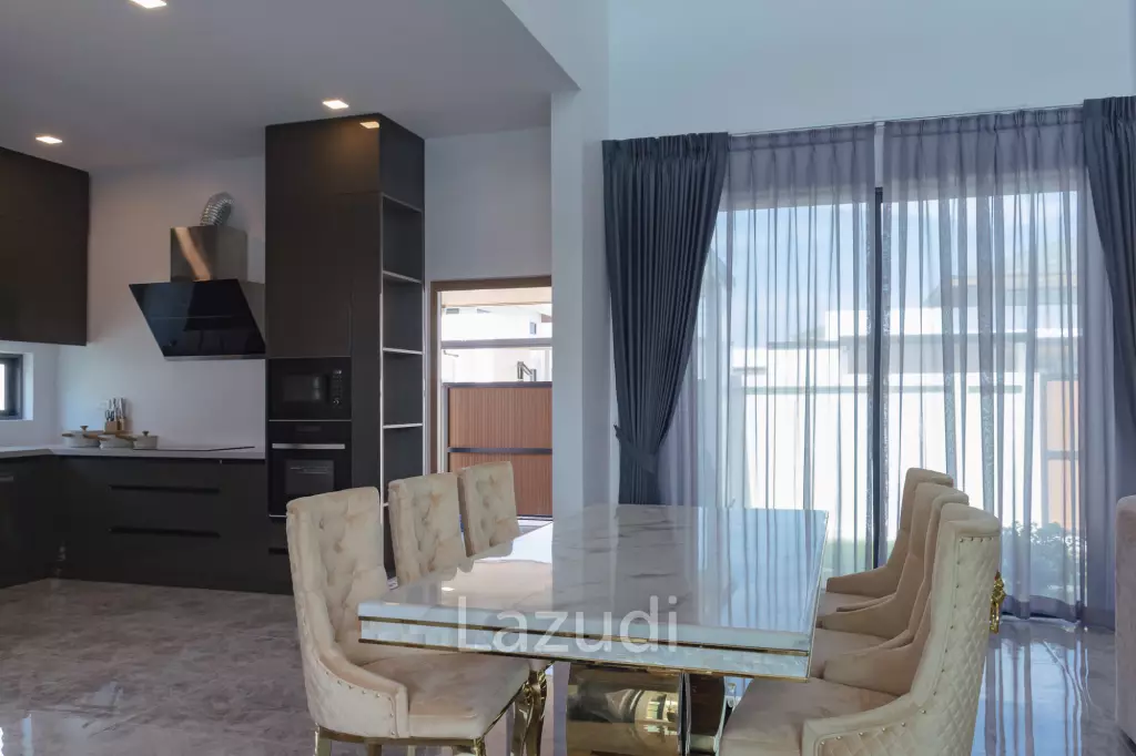 211.81 sqm modern pool villa in Hin Lek Fai Hua Hin