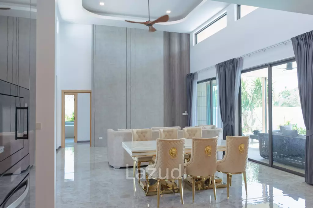 211.81 sqm modern pool villa in Hin Lek Fai Hua Hin