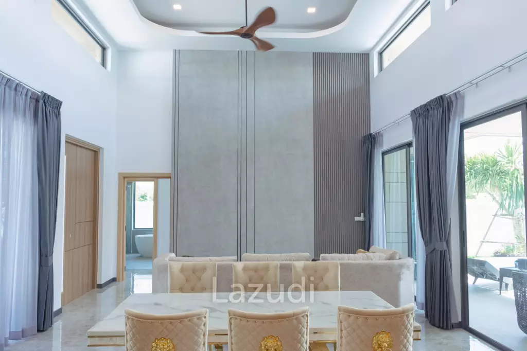211.81 sqm modern pool villa in Hin Lek Fai Hua Hin