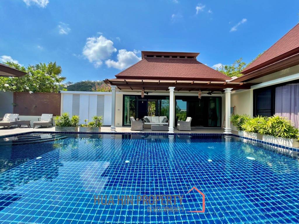 Panorama : 3 Bedroom Bali Style Pool Villa For Sale
