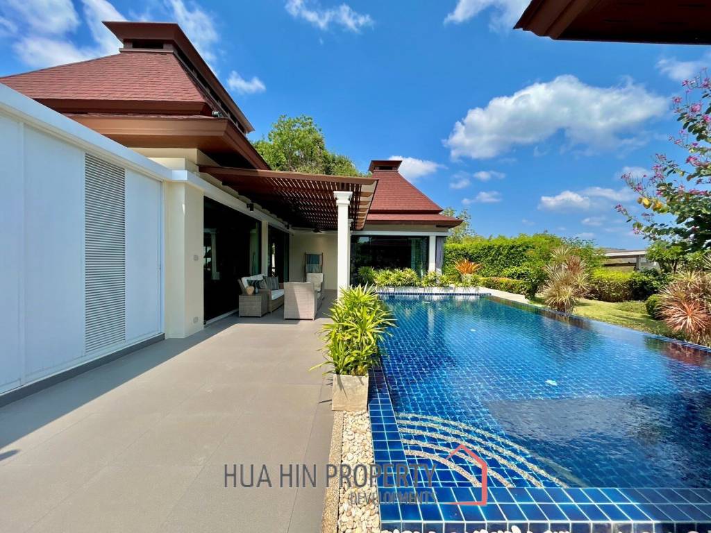 Panorama : 3 Bedroom Bali Style Pool Villa For Sale