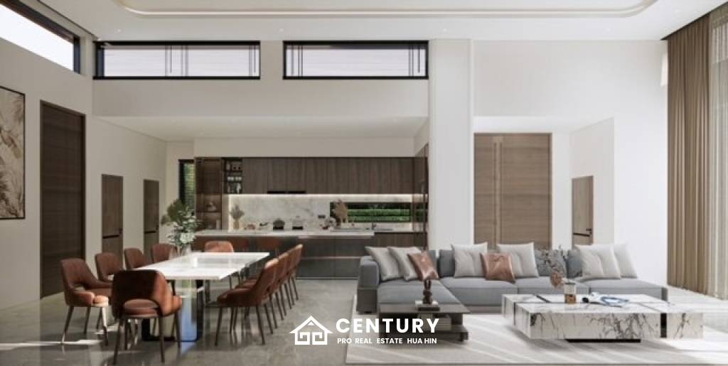 246 sqm modern pool villa in Hin Lek Fai Hua Hin freehold