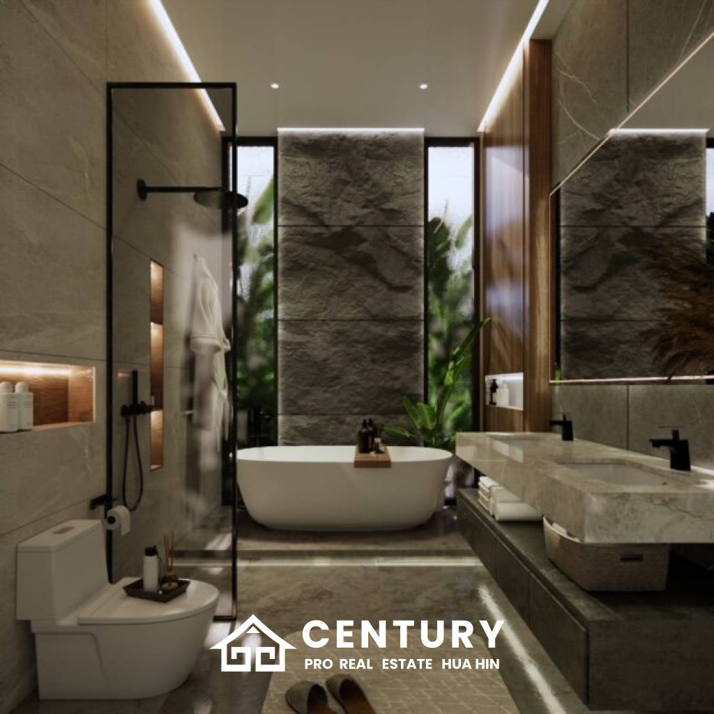 246 sqm modern pool villa in Hin Lek Fai Hua Hin freehold